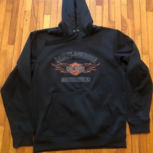 Black Harley Davidson Hoodie